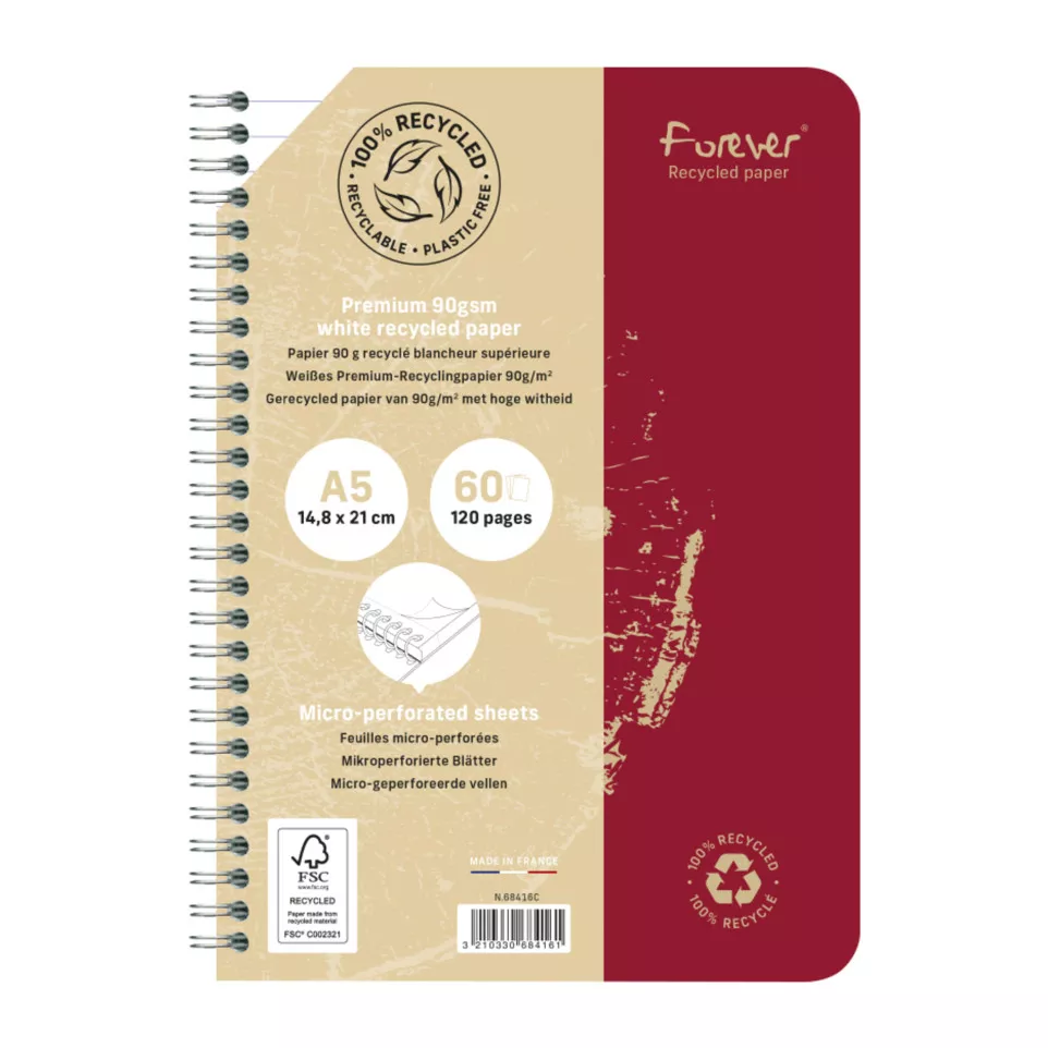 FOREVER RECYCl. SCHR-. SPI A5 90G...