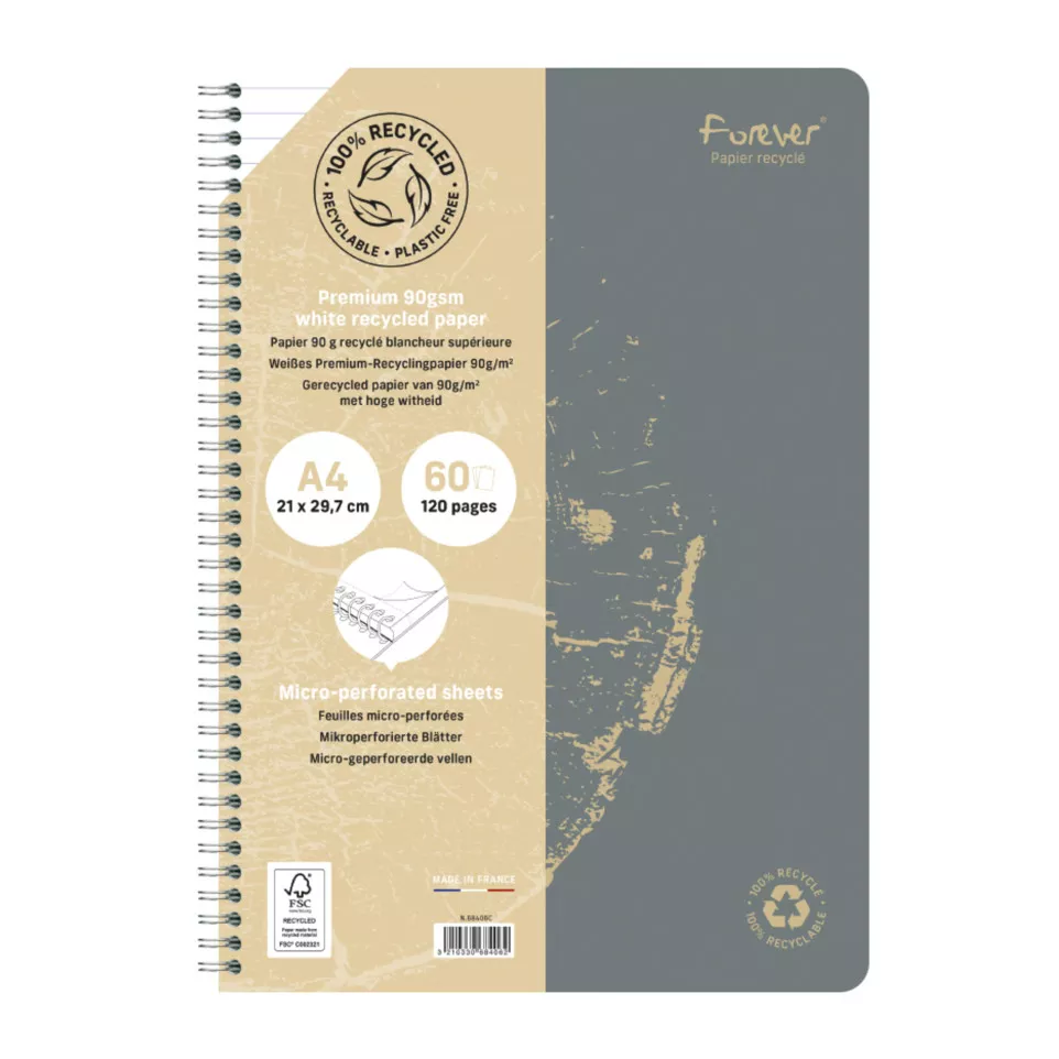FOREVER RECYCl. SCHR-. SPI A4 90G...