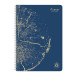 Cahier reliure intégrale FOREVER PREMIUM 100% recyclé A4 120 pages détachables micro-perforées petits carreaux papier recyclé bl