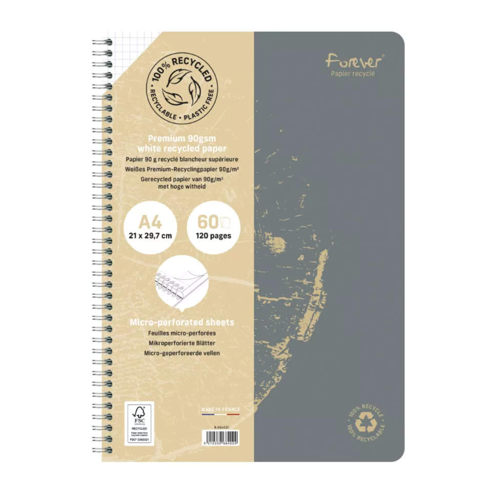 FOREVER RECYCl. SCHR-. SPI A4 90G...