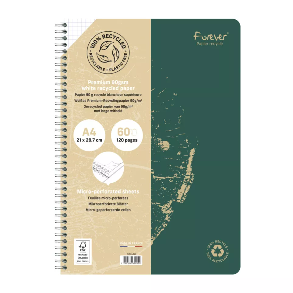 FOREVER RECYCl. SCHR-. SPI A4 90G...