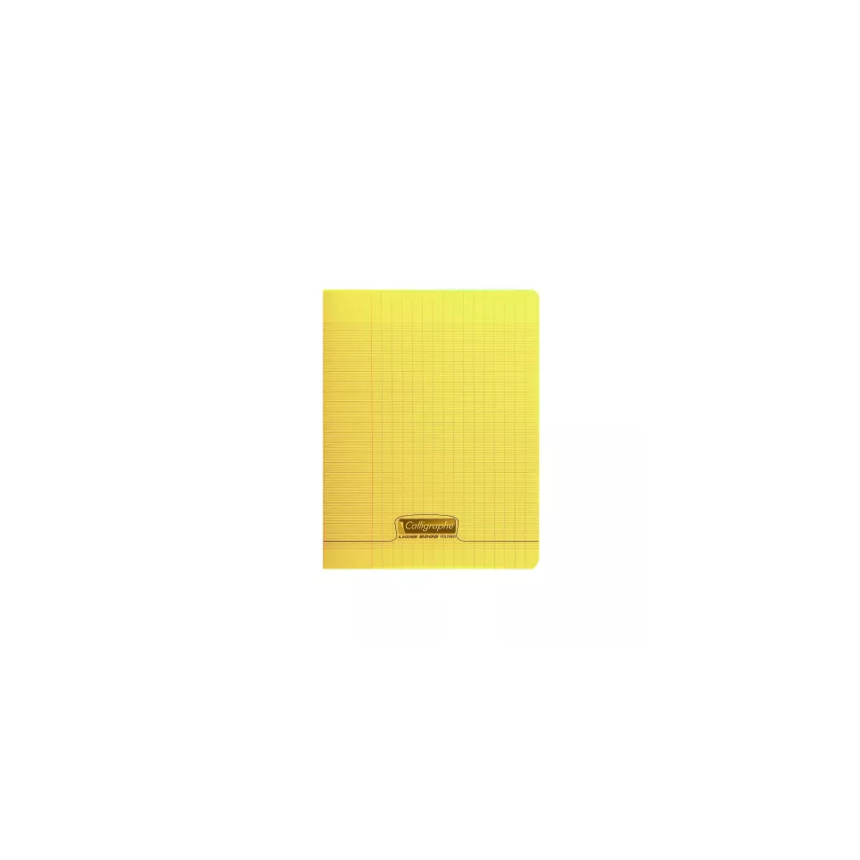 Cahier piqué 8000 POLYPRO 17x22 cm 96...