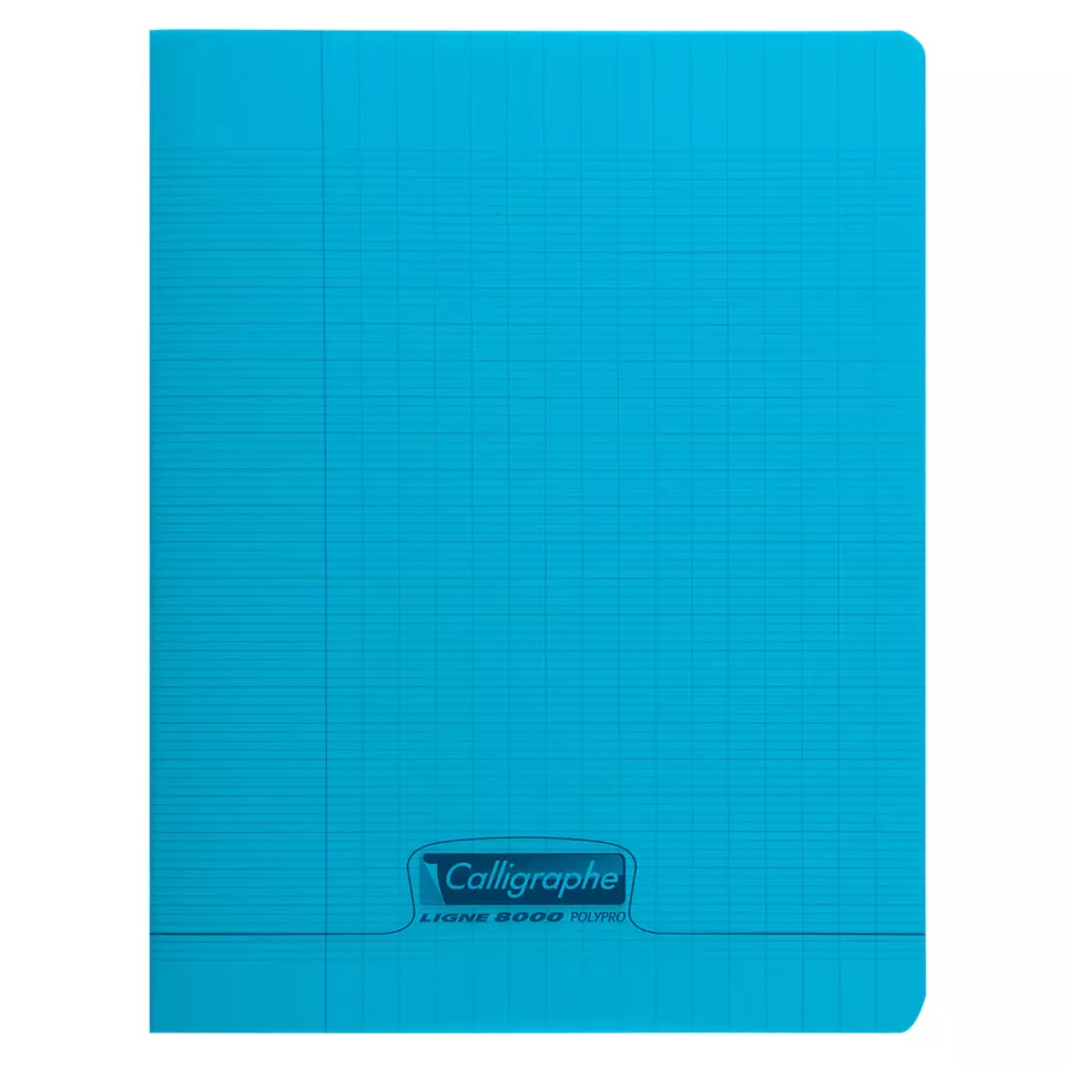 Cahier piqué 8000 POLYPRO 17x22 cm 96...
