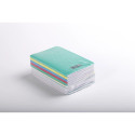 Clairefontaine Polypro Stapled Notebook, Squared, Ligne 8000, 11x17cm, 48 Sheets, 90g/ Pc.