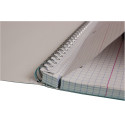 Cahier reliure intégrale FOREVER A4+ 160 pages petits carreaux + marge 80 g/ Pce