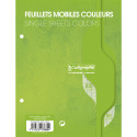 7000, Losse bladen 1-7x22 50bl séyès 80g/ St.