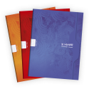 Clairefontaine Stapled Notebook, Ligne 7000, Seyes, 24x32cm, 70g/ Pc.