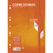 Copies doubles 7000 sous film A4 120 pages perforées grands carreaux 70 g/ Pce