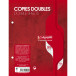 Clairefontaine Punched Double Sheets Ligne 7000, Film Wrapped, 17x22cm, Séyès 70g/ Pc.