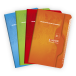 Clairefontaine Stapled Indexed Notebook, Ligne 7000, Squared 5x5, 11x17cm, 48 Sheets, 70g/ Pc.