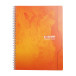 Clairefontaine Wirebound Notebook, Ligne 7000, 24x32cm, 90 Sheets, Squared, 70g/ Pc.