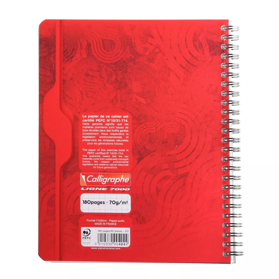 Clairefontaine Wirebound Notebook,...