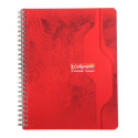 Clairefontaine Wirebound Notebook, Ligne 7000, 17x22cm, 90 Sheets, Squared, 70g/ Pc.
