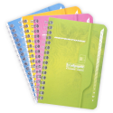 Clairefontaine Wirebound Indexed Notebook, Ligne 7000, Squared, 9x14cm, 90 Sheets, 70g/ Pc.