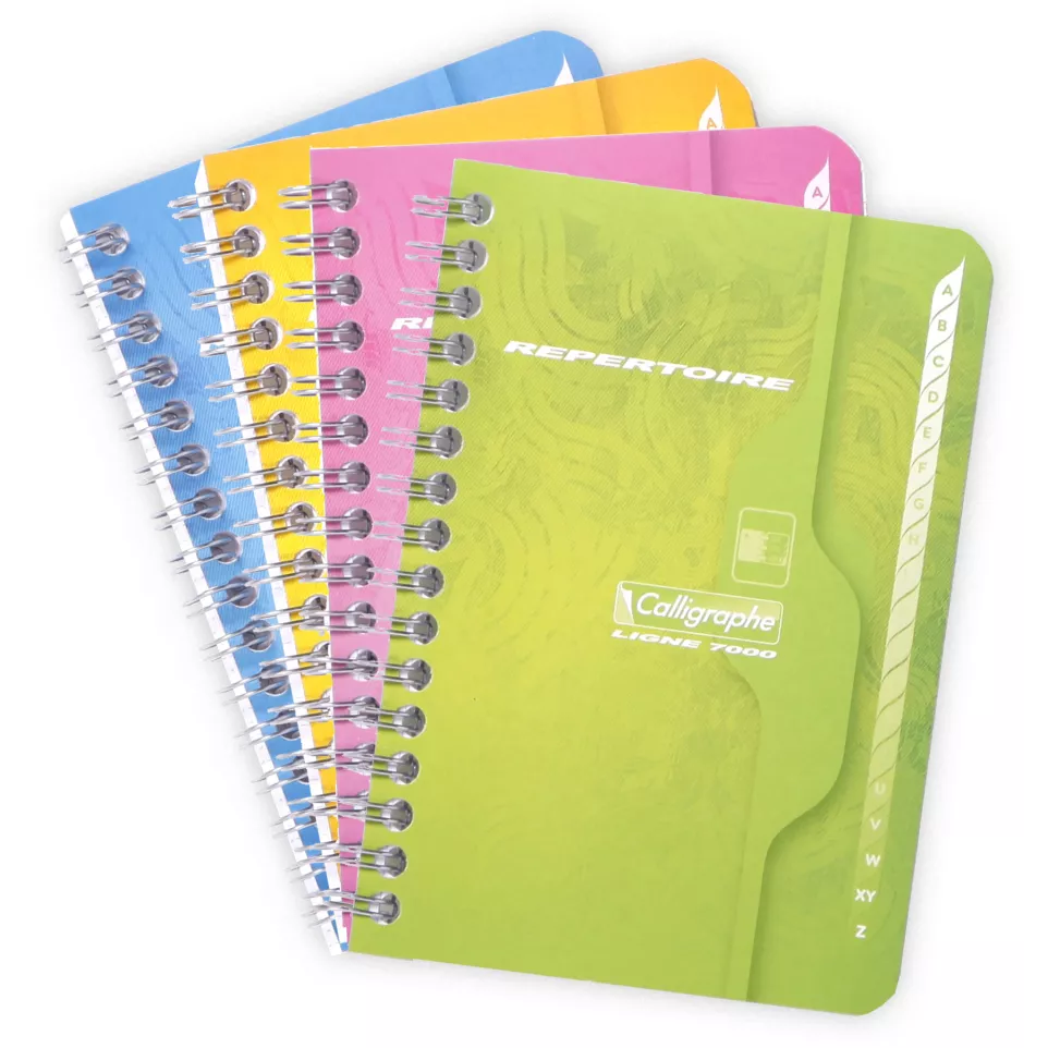 Clairefontaine Wirebound Indexed...