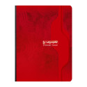 Clairefontaine Stapled Soft Cover Notebook, Ligne 7000, 17x22cm, 144 Sheets, Séyès, 70g/ Pc.