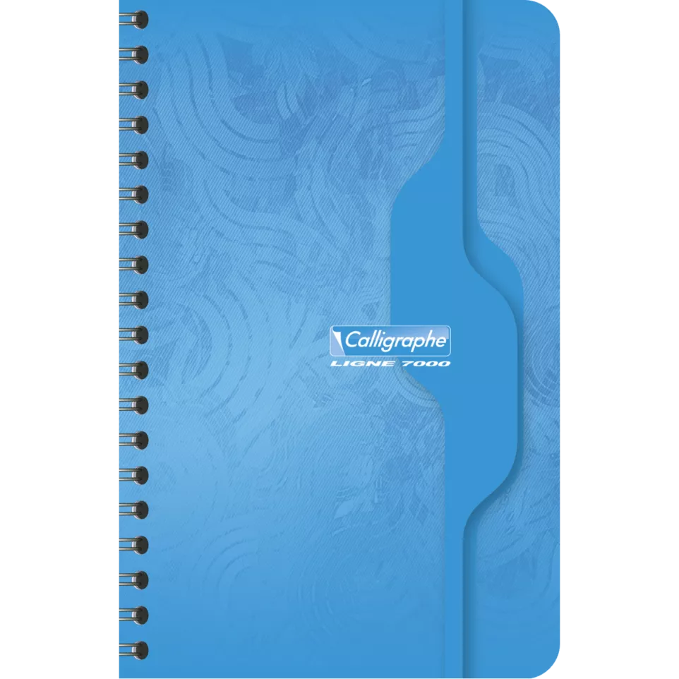 7000, Notaboek spir.-11x17 50bl 70g...