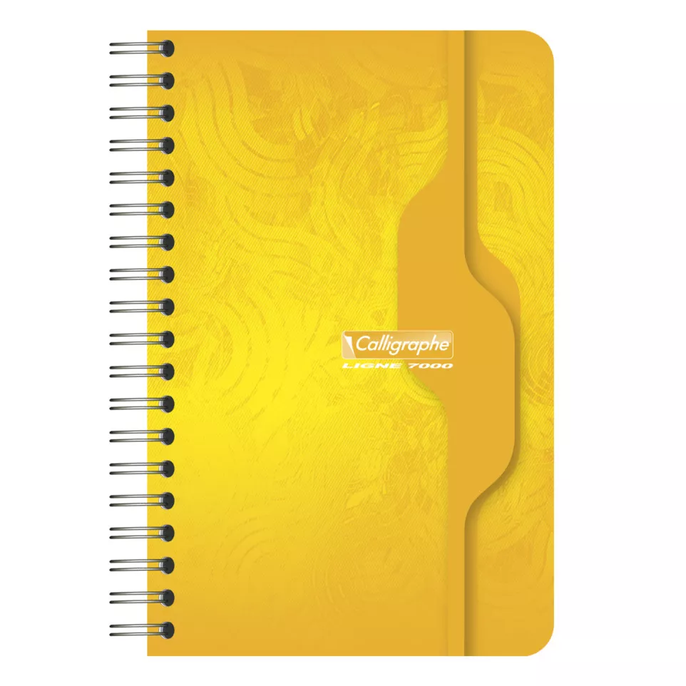 7000, Notaboek spir.-11x17 50bl 70g...