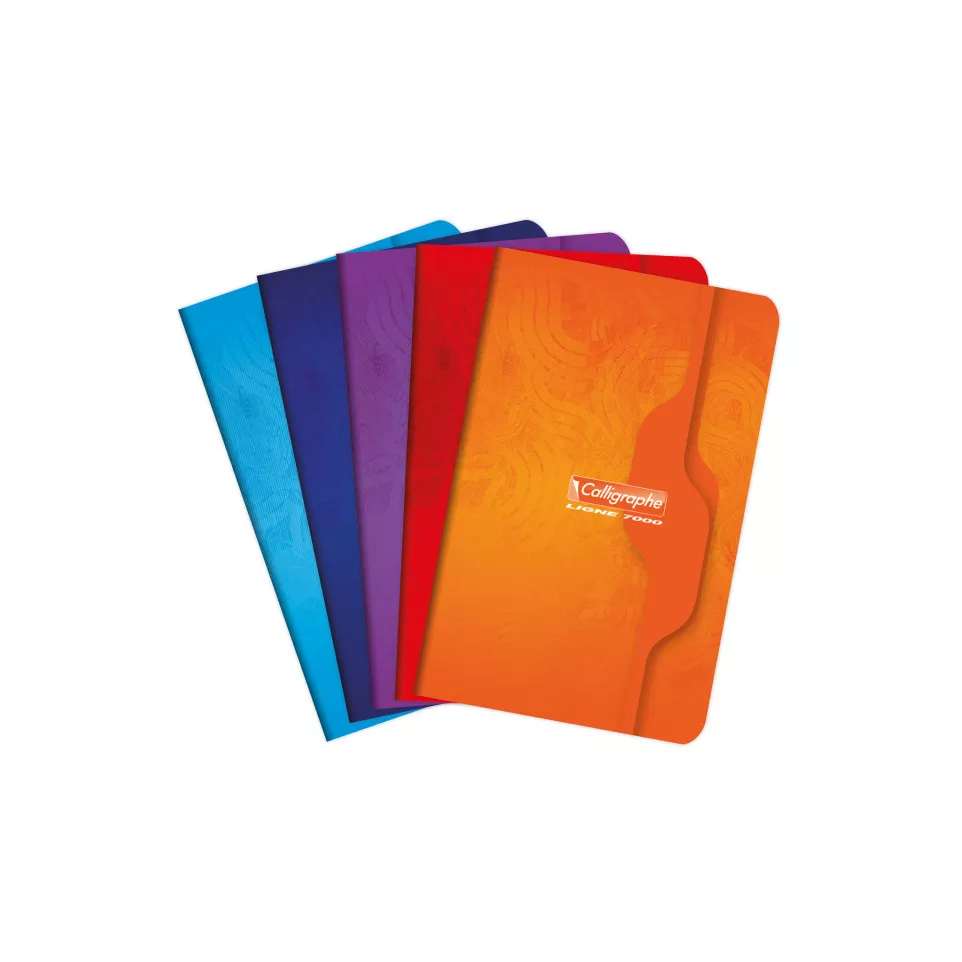 7000, Stapled notebook 9x14cm 48sh...