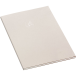 Notitieboek A5 64bl-90g uni natuur wit/ St.