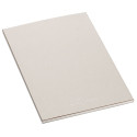 Notitieboek A5 64bl-90g uni natuur wit/ St.