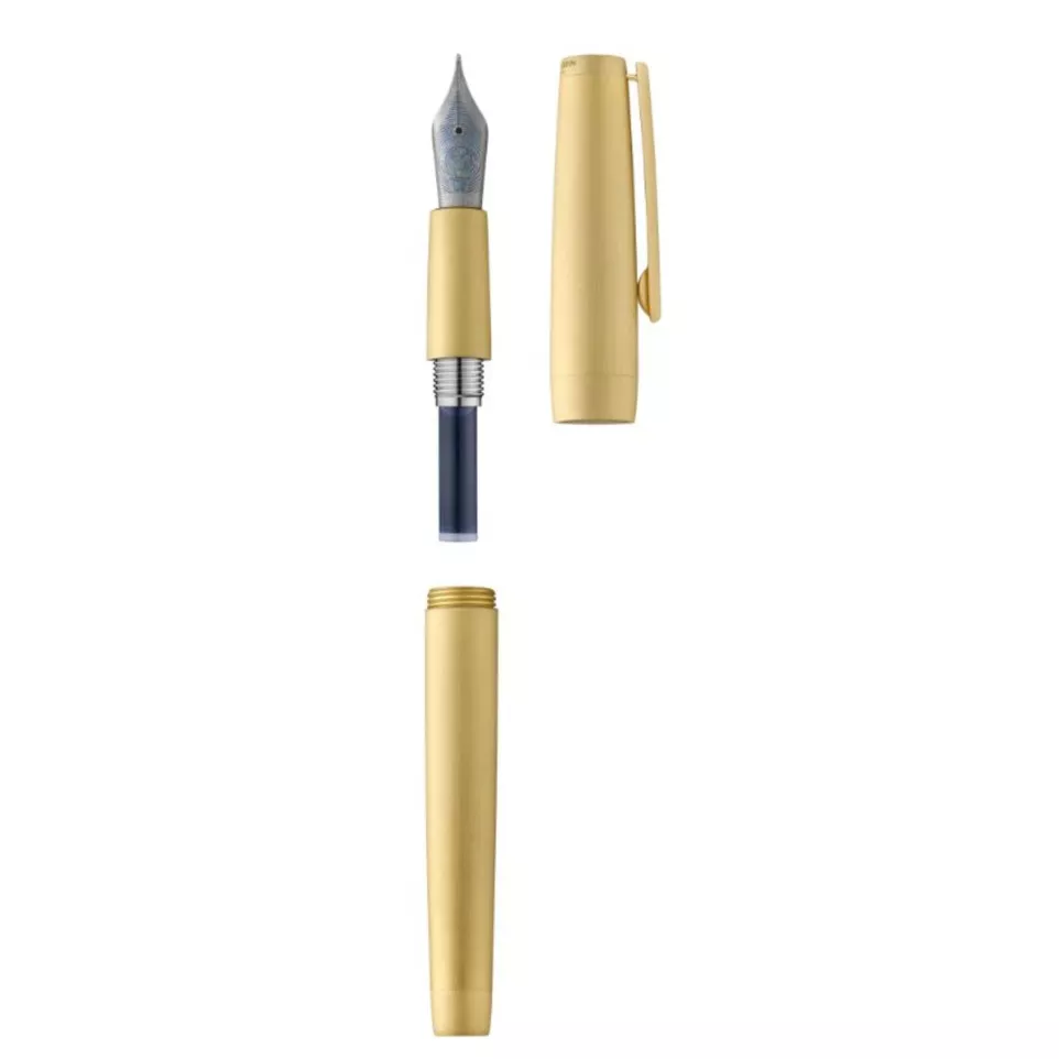 Stylo en métal précieux, corps et...