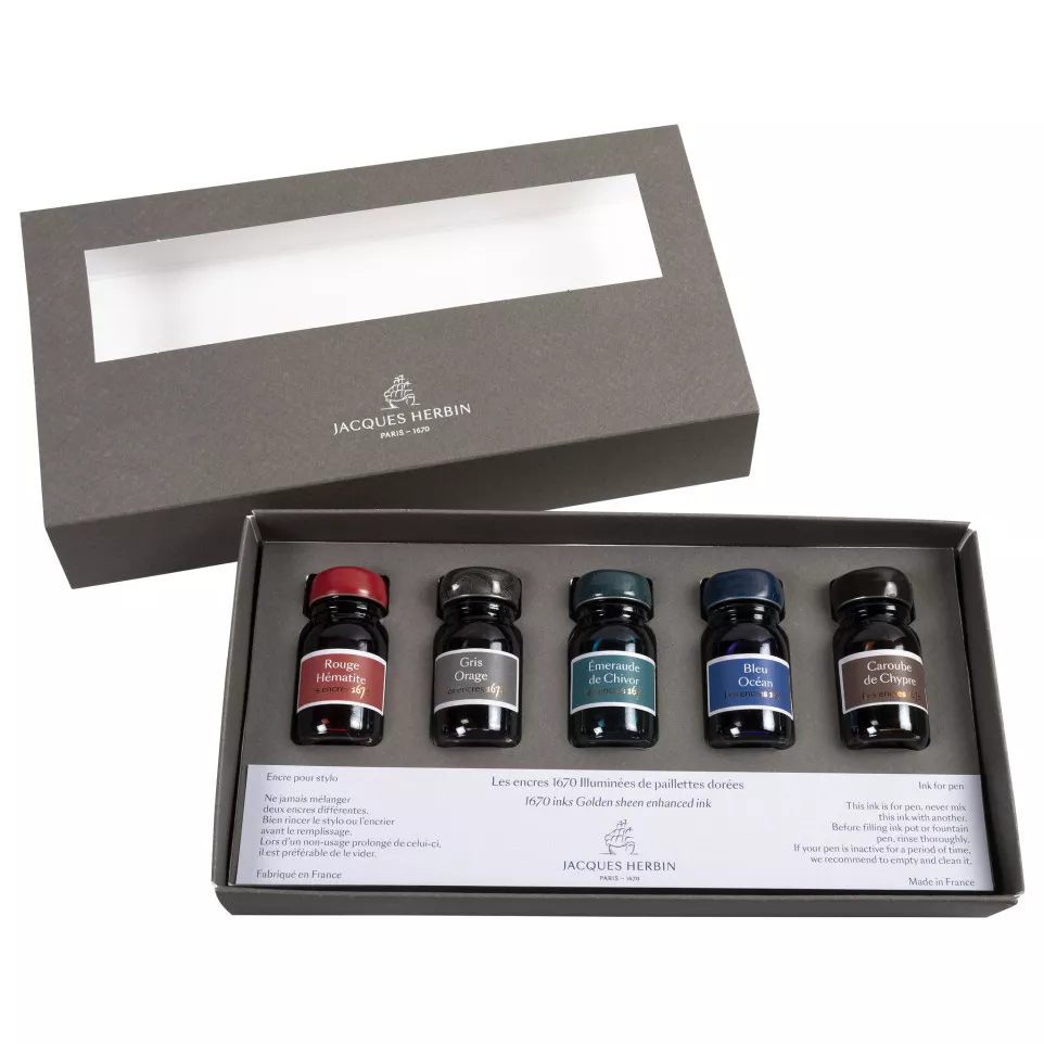 Herbin Gift Set 1670 5x10ml Bottles/ Pc.