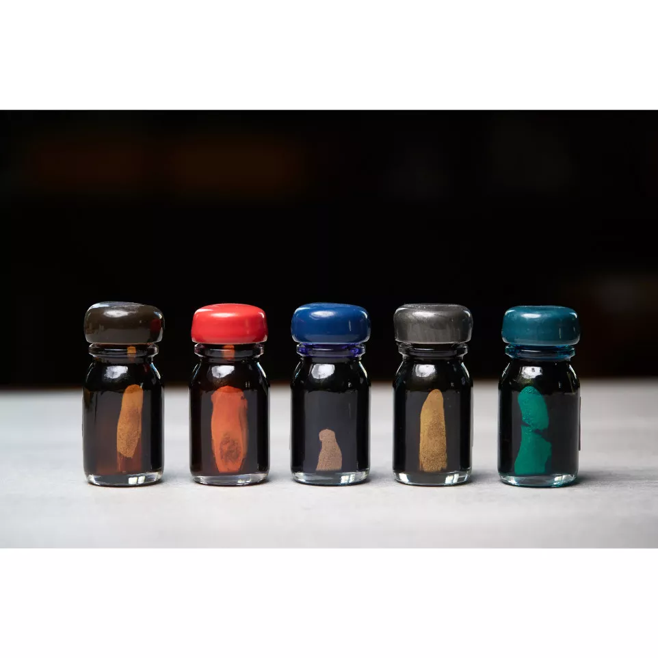 Koffer met 5 inktflesjes 10ml 1670-/ St.