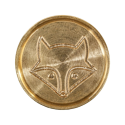 PASTILLE LAITON SUR BROCHE 24mm/ Pce