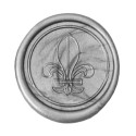 Zegel messing Symbool Lelie-/ St.