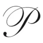 Sceau rond à vis (lettre anglaise) avec manche en bois vernis/ Pce