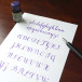 Set kalligrafie voor school-/ St.