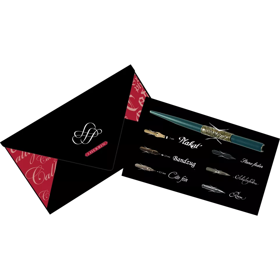Herbin Calligraphy & Writing Set/ Pc.