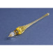 PLUME VERRE RONDE SABLE-/ Pc.