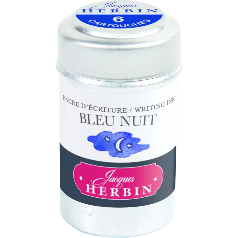 Inktpatronen 6 stuks bleu nuit-/ St.