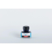 Trad.inkt 30ml "D" azuurblauw-ml "D" bleu azur/ St.