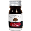 Traditionele inkt 10ml koffie bruin-ml café des iles/ St.