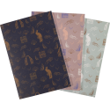Lalo 100j Notebook A6 24blad- blauw-/ St.