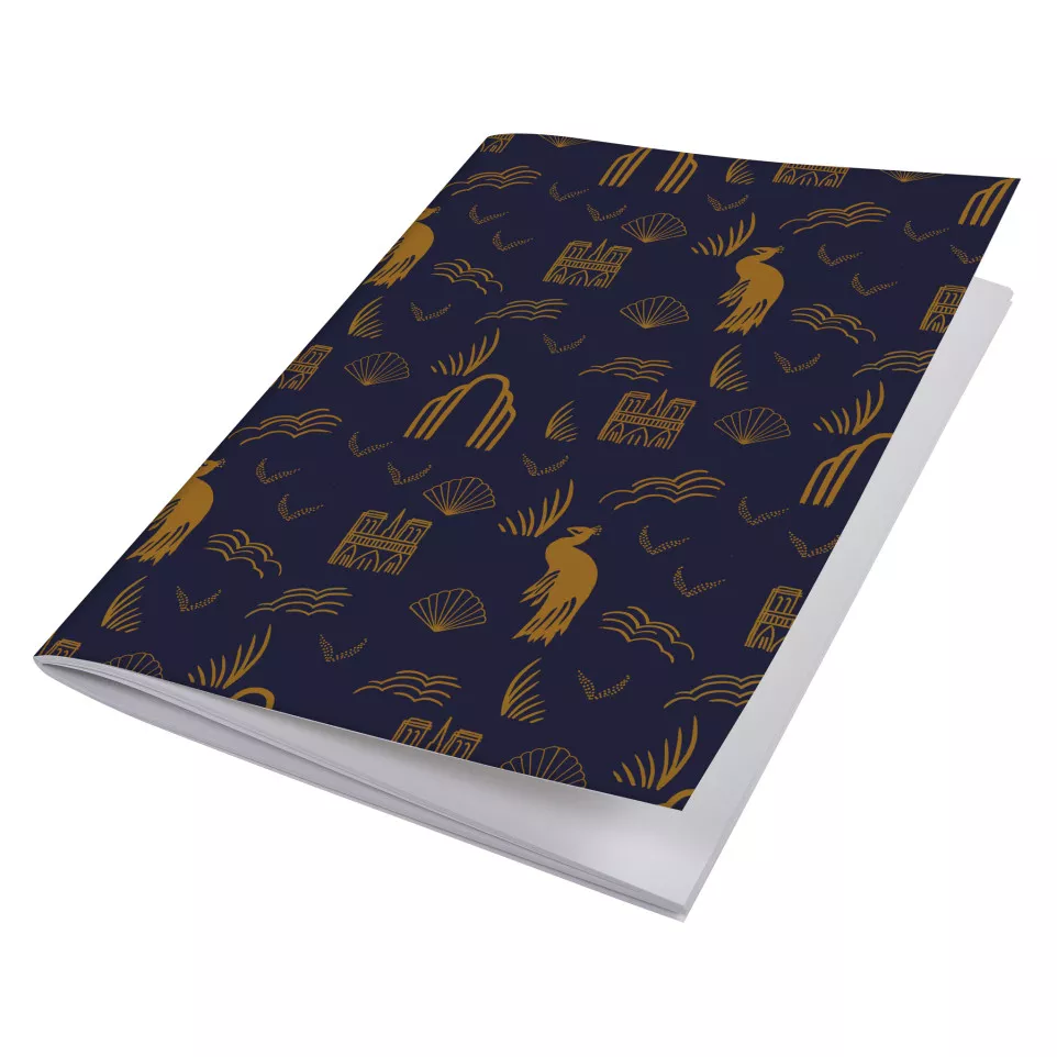 Lalo 100j Notebook A5 24blad- blauw-/...