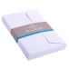 25 enveloppes C6 (114x162mm) Vélin doublées adhésives/ Pce