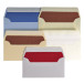 25 envelop DL zelfkl-evend gevergeerd wit/ St.