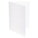 25 kaart dubb. 210g-A4 geverg.extra wit/ St.
