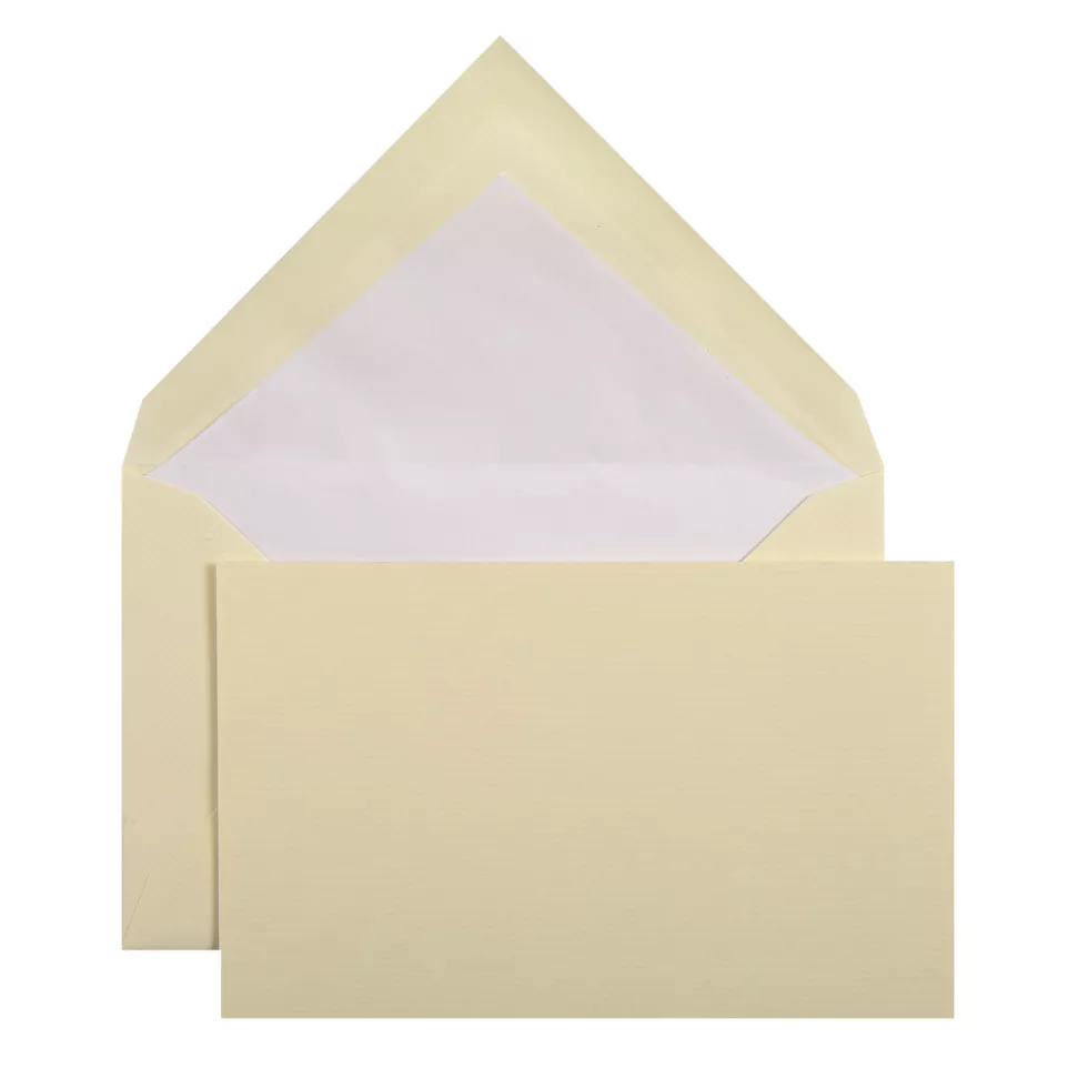 10 cards 85x135mm and 10 tissue lined...