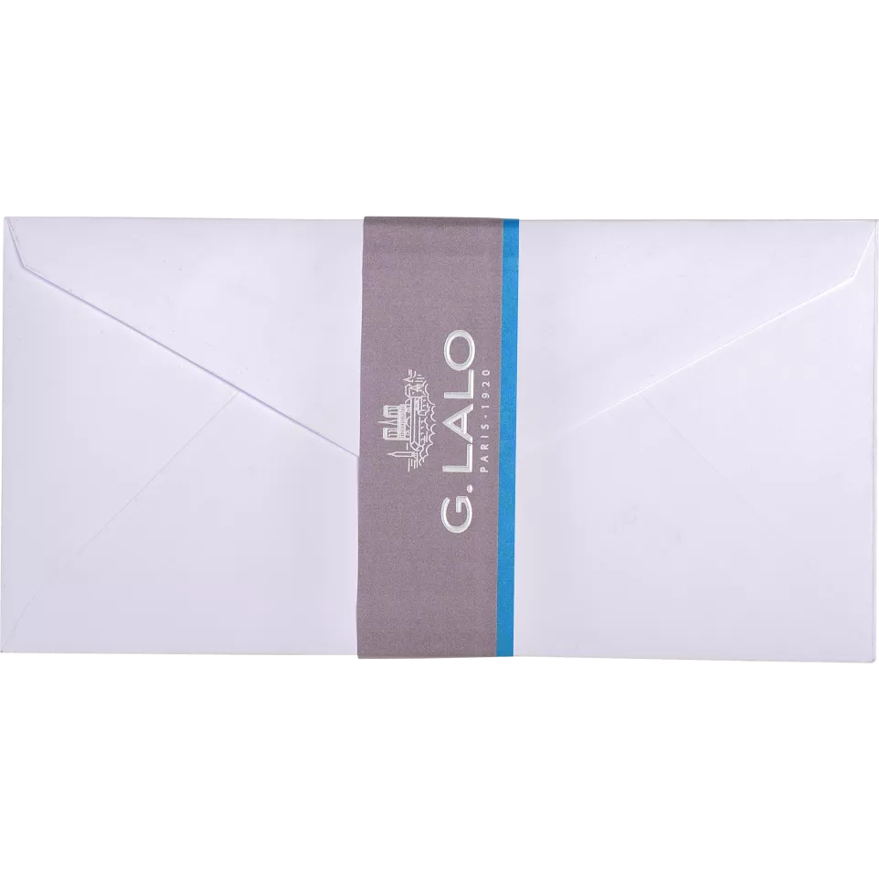 20 enveloppes DL (110x220mm) Vélin...
