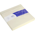 25 vergé de France tissue-lined envelopes 160x160mm/ Pc.