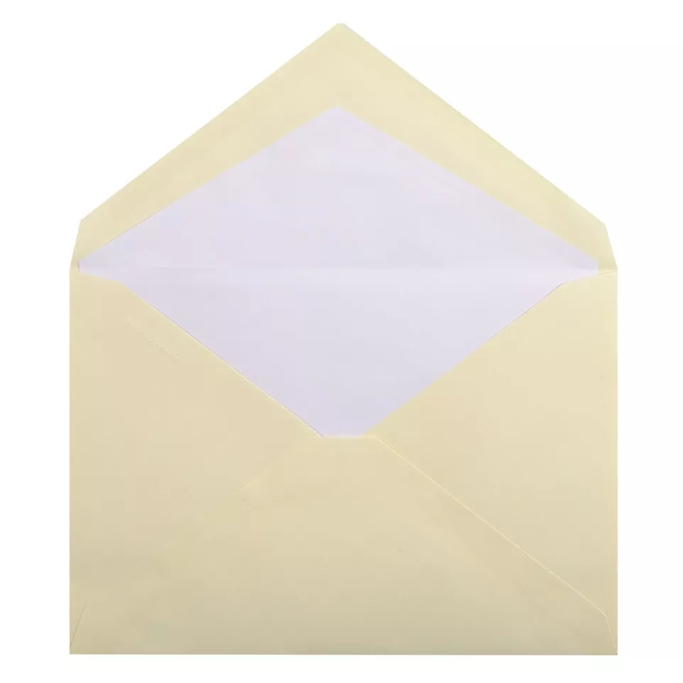 25 vergé de France envelopes...