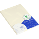 25 vergé de France flat cards 107x152mm 210g/ Pc.