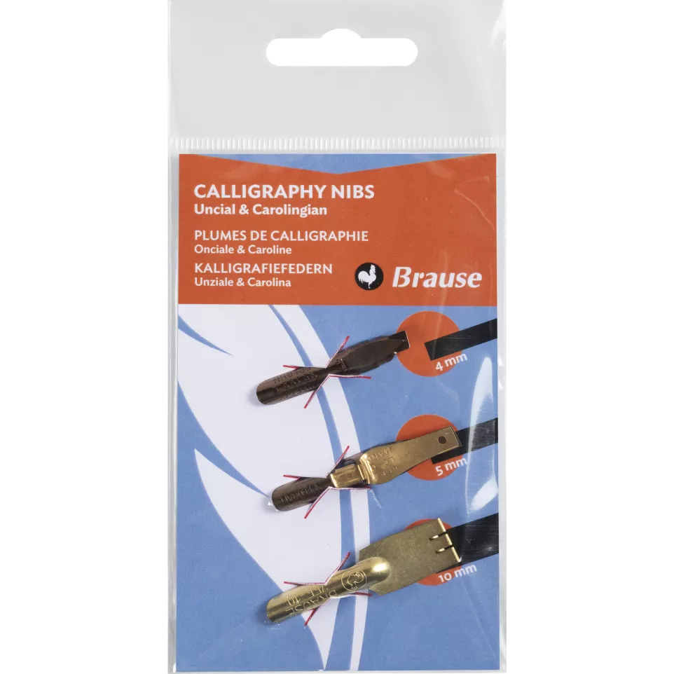 POCHETTE 3 PLUMES CAROLINE ET...