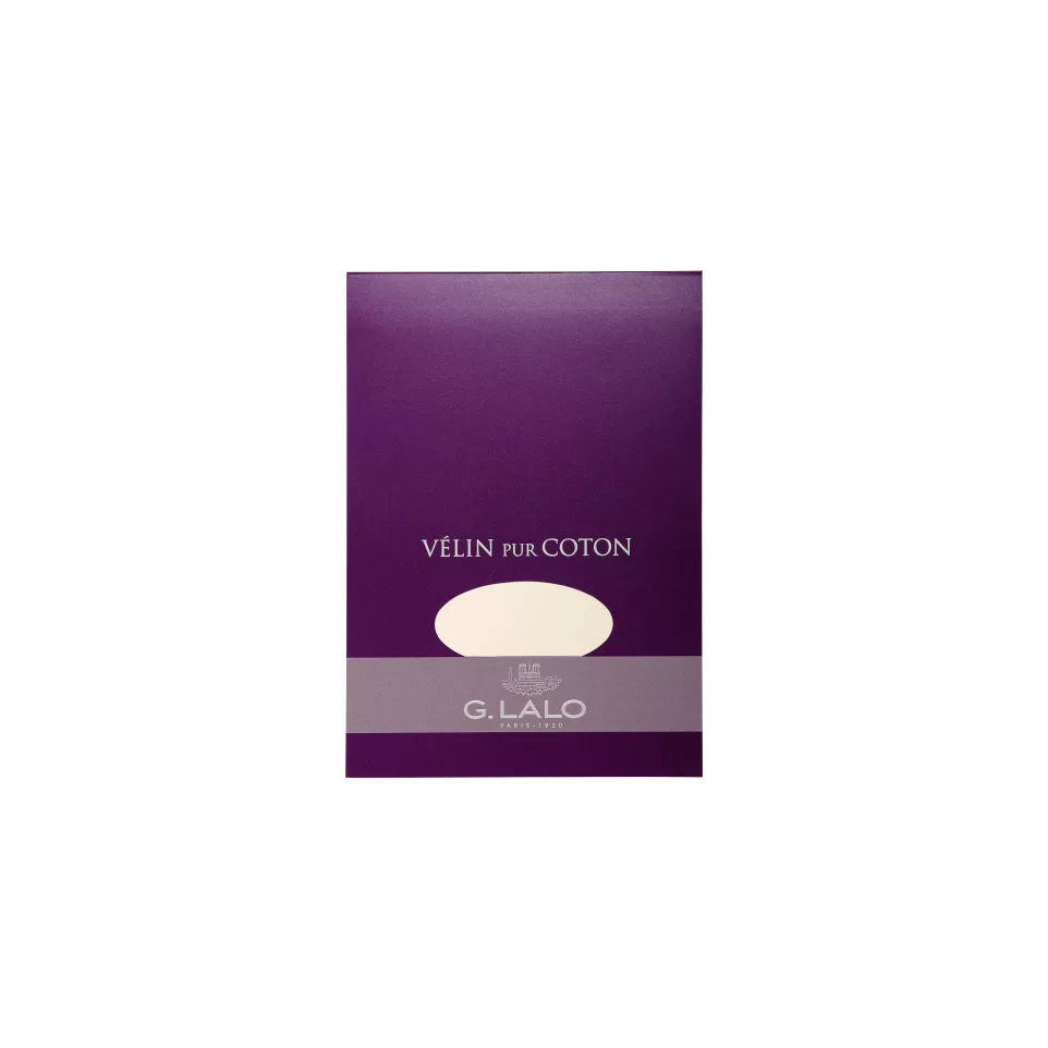 Bloc Velin pur coton A5 (148x210mm),...