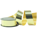 8 bobijnen metallic-lint 10mx25mm goud/ St.